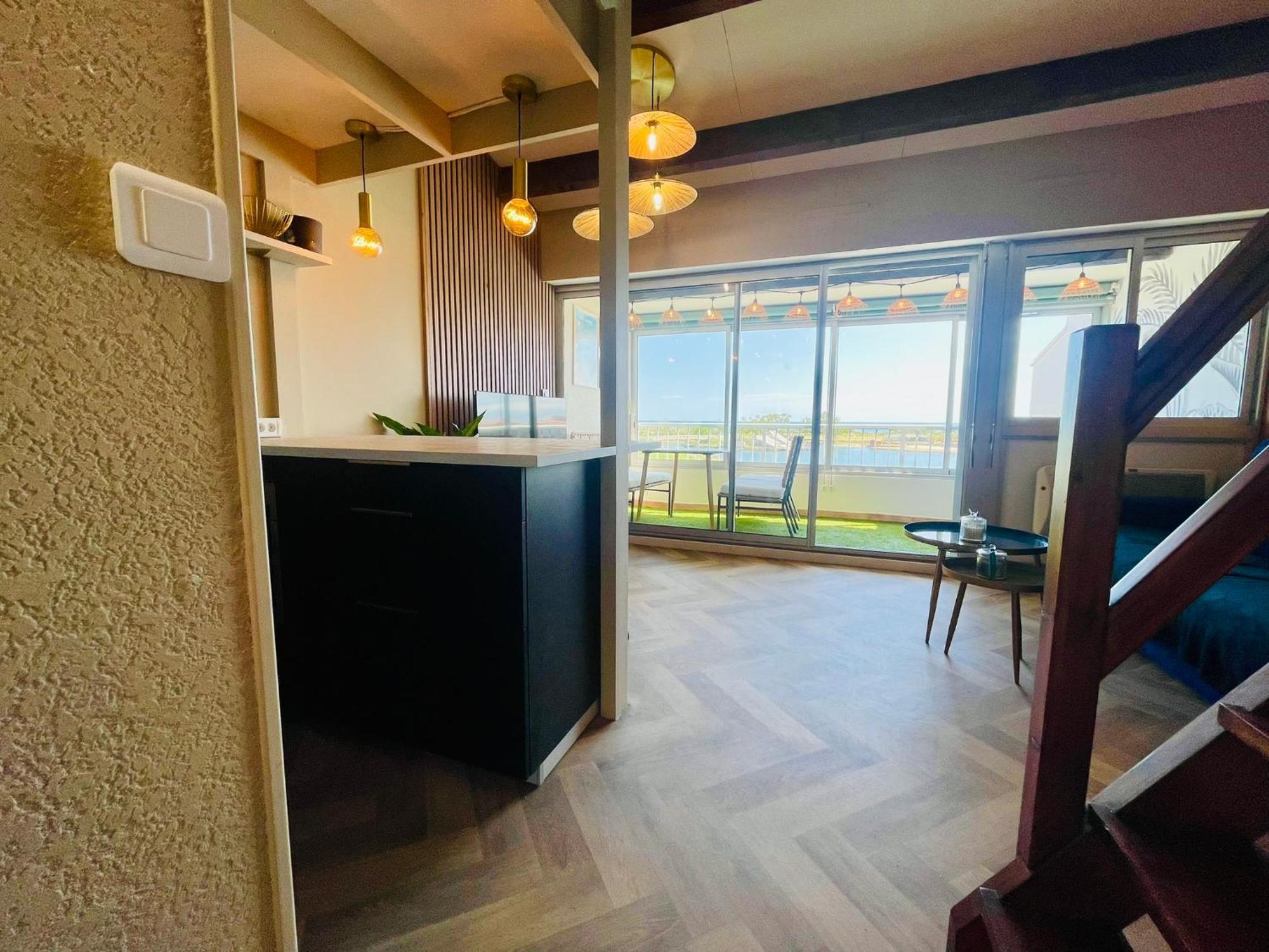 Appartement Cap D'agde T2 4-6 Personnes Mezzanine Vue Piscine Wifi